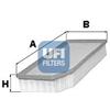 Ufi Filtro Aria Volvo Xc90 2.4 D5 Awd (D5244T4) 08/05> 30.366.00