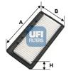 Ufi Filtro Aria Hyundai I10 1.1 12V C/Clima 03/08->10 30.468.00