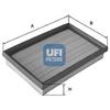 Ufi Filtro Aria Lexus/Toyota Auris Prius 30.625.00