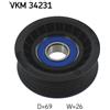 Skf Ford B-Max, C-Max, Fiesta Vi, Focus, Focus Ii, Gra Vkm34231
