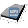 Ufi Filtro Abit. Audi A3 Ii 2.0Tfdi Quattro/1.4Tsi/1.6 53.148.00