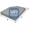 Ufi Filtro Abitacolo Audi A4 (8K/8Kh) A5 (8T3) 53.153.00