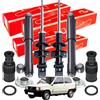 SPEED Kit Ammortizzatori Speed Anteriori Posteriori Parapolvere e Supporti Fiat Panda