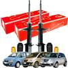 SPEED Kit Ammortizzatori Speed Tamponi Paracolpo per Fiat Idea Lancia Musa e Ypsilon