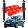 SPEED KIT 2 Ammortizzatori Posteriori Speed per Fiat Panda (Serie 312)