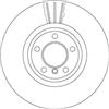 TRW Disco freno TRW DF6615S