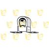 Unigom Tassello Marmitta Vw Golf 92- (Cent.Fori 81Mm) 165103
