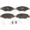 Trw Pattini Freno Peugeot 206 T.T (98 ) 1.6 Gdb1361
