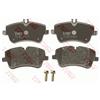 Trw Pattini Freno Mercedes Mercedes Classe C 300 (17 Gdb1413