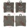 Trw Pattini Freno Mercedes Slk (R171) 300 (171.454) Gdb1545