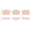 Trw Kit Pastiglie Freno Fiat Sedici 1.6/1.9D/2.0D 06/0 Gdb1923