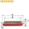 WIX FILTERS Wix Honda Accord Iii (85-89) Wa6000