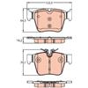 Trw Kit Pastiglie Gdb2154