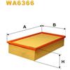 WIX FILTERS Wix Fa.Audi 100, A6 (4A/C4), A6 Qu Wa6366