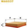 WIX FILTERS Wix Fa.Audi A6 (4A/C4), A8 (4D) Wa6537