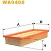 WIX FILTERS Wix Fa.Fiat Panda Ii, Lancia Ypsil Wa9400