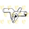 Unigom Flangia Raffredd. Audi A3 1.8 8/97- 341824