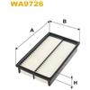 WIX FILTERS Wix Fa.Mazda Cx-7 2.2Mzr-Cd Wa9726