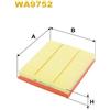WIX FILTERS Wix Fa.Bmw 1(F20) 116I, 118I 6/11- Wa9752