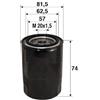 Valeo Filtro Olio 586017