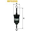 WIX FILTERS Wix Fb.Ford Fiesta V (02-), Fusion Wf8266