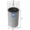 Ufi Filtro Olio Seat, Vw 23.417.00