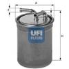 Ufi Filtro Carb. Audi A1 (8X) 2.0Tdi (Gfhb/D), Vw Polo 24.016.00