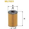 WIX FILTERS Wix Fo.Skoda 1000Mb, S100, S110, S Wl7021