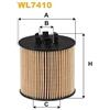 WIX FILTERS Wix Fo.Audi A3 Ii, Seat Altea, Cor Wl7410