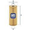 Ufi ##Filtro Olio Audi, Seat, Skoda, Vw 25.011.00