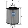 Ufi Filtro Olio Hiunday: Getz/Matrix-Kia: Picanto/Rio 25.070.00