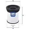 Ufi Filtro Carb. Lancia Thema 405 3.0 V6 Mjet (Exf) 11 26.019.01