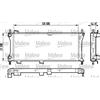 VALEO Radiatore acqua motore VALEO 732792 per Fiat Panda Fase 3 Cee