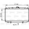 VALEO Radiatore acqua motore VALEO 734736 per Nissan Almera Ii 00>