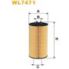 WIX FILTERS Wix Fo.Audi A4 (B6,B7/8E,8H), A6 I Wl7471