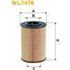 WIX FILTERS Wix Fo.Audi A1, A3 Ii, A6 Iii, Sea Wl7476