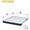 WIX FILTERS Wix Fc.Hyundai Accent Iii, Elantra Wp2046