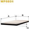 WIX FILTERS Wix Fc.Opel Combo A, Corsa B, Tigr Wp6804