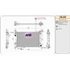 Ahe Radiatore Grande Punto -Evo 109.205