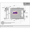Ahe Radiatore Op Corsa C 1,7 Dti 16V 121.094/A