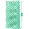 SIGEL J6126 Agenda settimanale Jolie 2026-1 anno - circa A6 - mint green - 2 pagine = 1 settimana - copertina rigida - 80 g/m² - verde menta - 174 p. - certificazione FSC