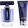 Tommy Hilfiger Impact set uomo Eau de Toilette 100 ml + Eau de Toilette 4 ml + Doccia gel 100 ml opzione Blue Cover