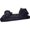 You2Toys Velvet Luxury Letto Nero One Size