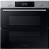 Samsung: Forno multifunzione Dual Cook con doppia porta da incasso NV7B45403BS finitura inox da 60 cm