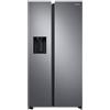 Samsung: Frigorifero side by side a libera installazione RS68CG882ES9 finitura silver da 91 cm