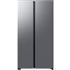 Samsung: Frigorifero side by side a libera installazione RS70F65QETEF finitura metal inox da 91 cm