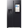 Samsung: Frigorifero side by side a libera installazione RS90F66BEF finitura antracite da 91 cm