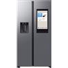 Samsung: Frigorifero side by side a libera installazione RS90F67BETEF finitura silver da 90 cm