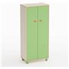 GIODIARREDA Mobile Scuola Infanzia Easy Line con Ante Altezza cm. 155 Verde - Conforme CAM