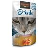 Leonardo Drink Bustine per Gatti - Salmone - 20 bustine da 40 gr